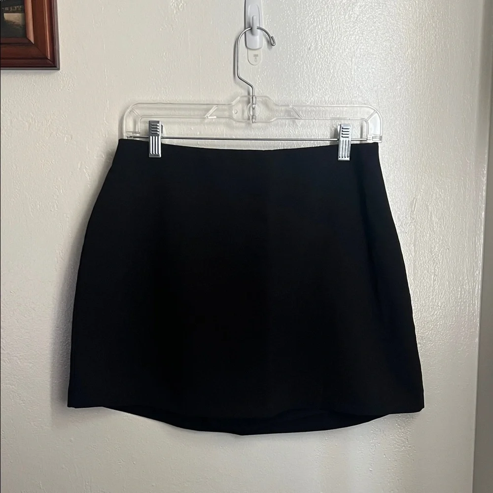 Abercrombie & Fitch Scarlett Black Mini Skirt Curve Love - Picture 1 of 5